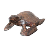 Wooden Turtle, Hand Carved From Sono Wood