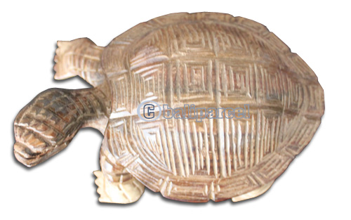 Wooden Turtle, Hand Carved From Sono Wood 