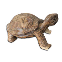 Wooden Turtle, Hand Carved From Sono Wood 