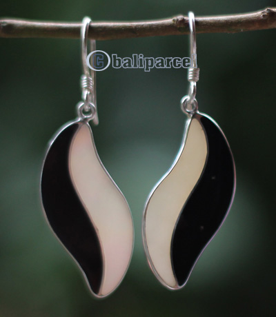 Earring Silver With Shell 