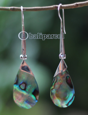 Earring Silver With Shell