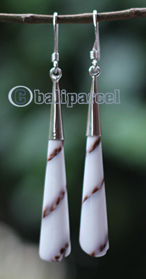 Earring Silver With Resin