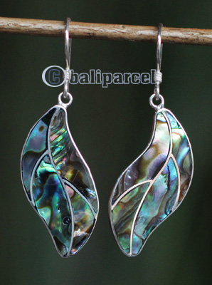 Earring Silver With Shell