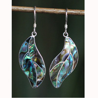 Earring Silver With Shell