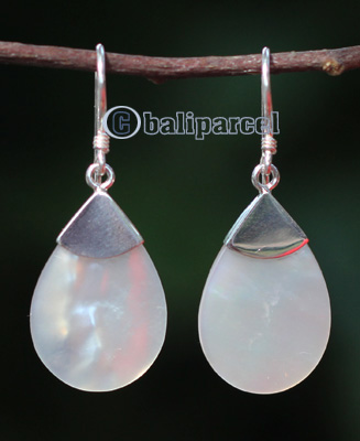 Earring Silver With Shell