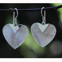 Earring Silver With Shell