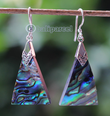 Earring Silver With Shell