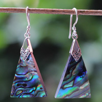 Earring Silver With Shell