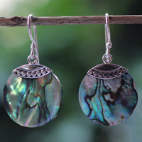 Earring Silver With Shell