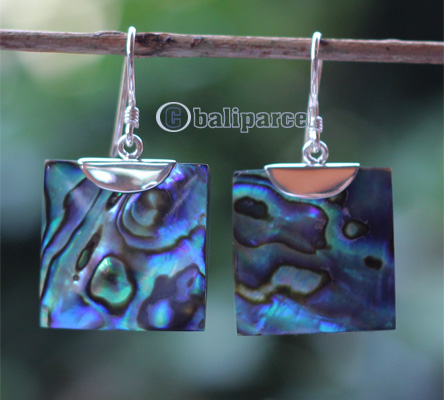 Earring Silver With Shell