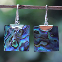 Earring Silver With Shell