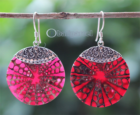 Earring Silver With Shell