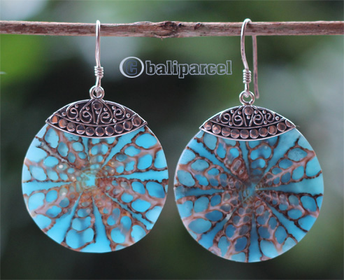Earring Silver With Shell