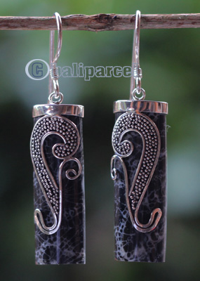 Earring Silver With Shell