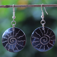 Earring Bone Carving
