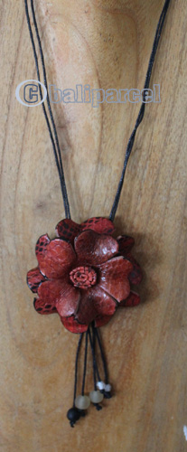 Necklace, Made From Snake Skin