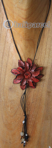 Necklace, Made From Snake Skin