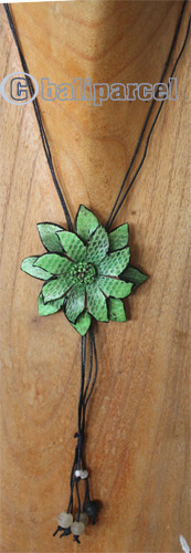 Necklace, Made From Snake Skin