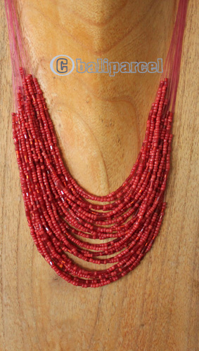 Necklace, Glass Beads