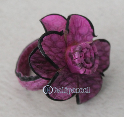 Ring, Made From Snake Skin