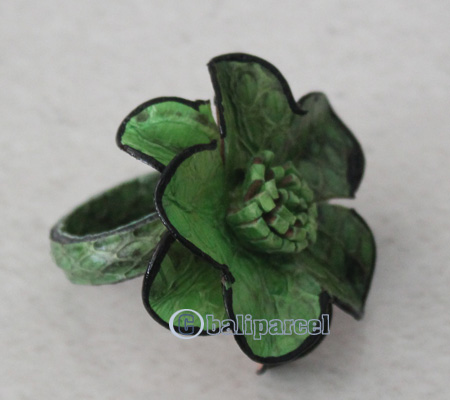 Ring, Made From Snake Skin