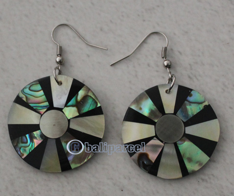 Earring Shell With Resin