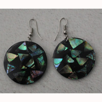 Earring Shell With Resin