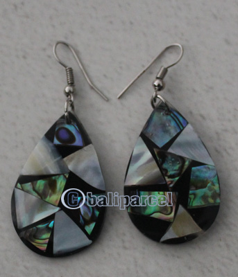 Earring Shell With Resin