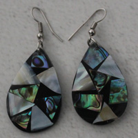 Earring Shell With Resin