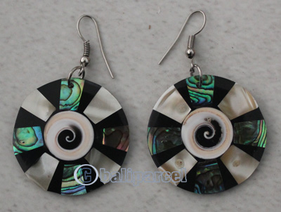 Earring Shell With Resin