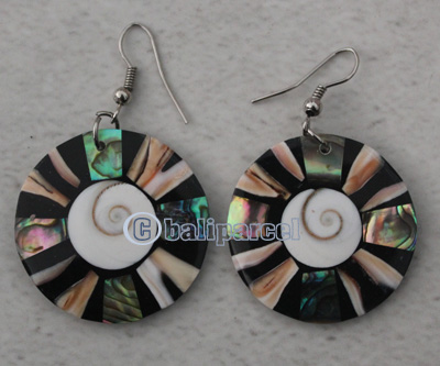 Earring Shell With Resin