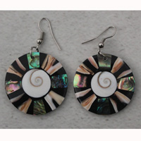 Earring Shell With Resin