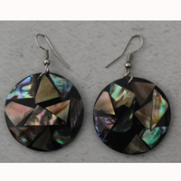 Earring Shell With Resin