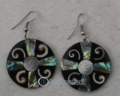 Earring Shell With Resin
