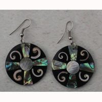 Earring Shell With Resin