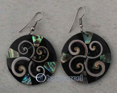 Earring Shell With Resin