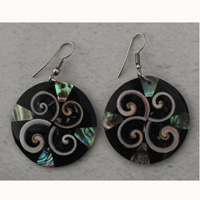 Earring Shell With Resin