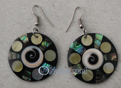 Earring Shell With Resin