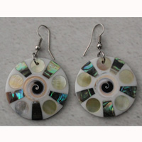 Earring Shell With Resin