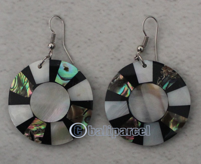 Earring Shell With Resin