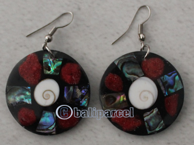 Earring Shell With Resin