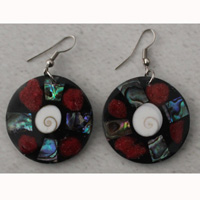 Earring Shell With Resin