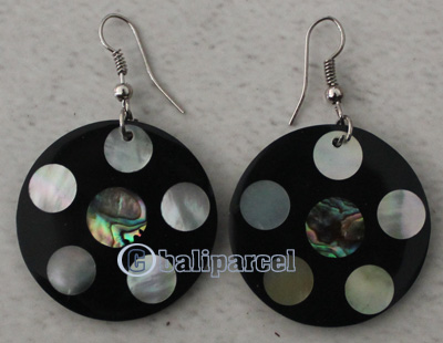 Earring Shell With Resin
