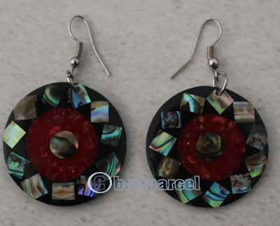 Earring Shell With Resin