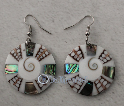 Earring Shell With Resin