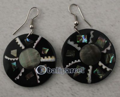 Earring Shell With Resin