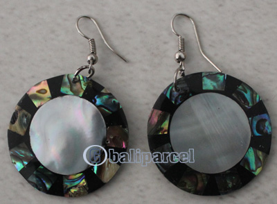 Earring Shell With Resin