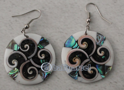 Earring Shell With Resin