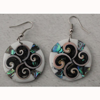 Earring Shell With Resin