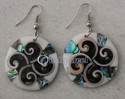 Earring Shell With Resin